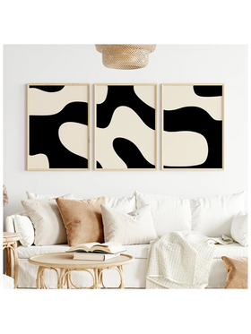 Πίνακας Krynn Pakoworld Τρίπτυχος με Ψηφιακή Εκτύπωση και Πλαίσιο 33x1.5x48εκ