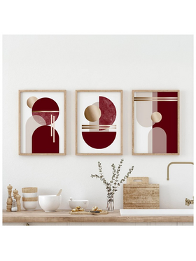 Πίνακας Elvane Pakoworld Τρίπτυχος με Ψηφιακή Εκτύπωση και Πλαίσιο 33x1.5x48εκ