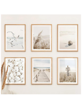 Πίνακας Averon Pakoworld Εξάπτυχος με Ψηφιακή Εκτύπωση και Πλαίσιο 33x1.5x48εκ