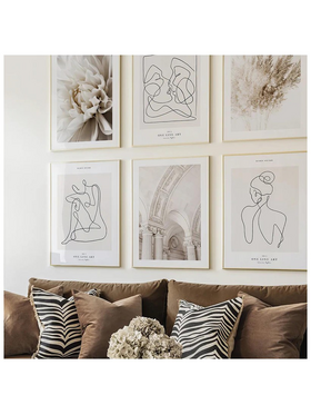 Πίνακας Greda Pakoworld Εξάπτυχος με Ψηφιακή Εκτύπωση και Πλαίσιο 33x1.5x48εκ