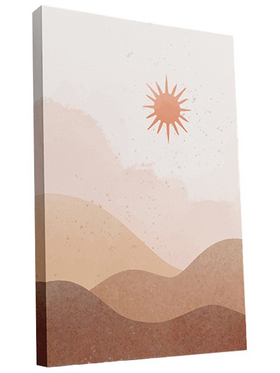 Πίνακας σε Καμβά Belan Pakoworld Τρίπτυχος με Ψηφιακή Εκτύπωση και Πλαίσιο 50x2x70εκ