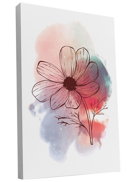 Πίνακας σε Καμβά Nerve Pakoworld Τρίπτυχος με Ψηφιακή Εκτύπωση και Πλαίσιο 50x2x70εκ