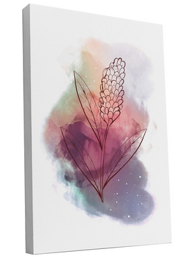 Πίνακας σε Καμβά Nerve Pakoworld Τρίπτυχος με Ψηφιακή Εκτύπωση και Πλαίσιο 50x2x70εκ