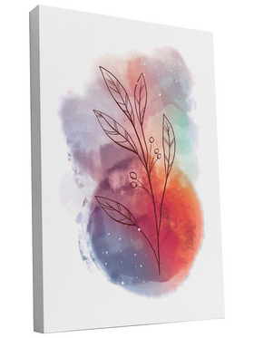 Πίνακας σε Καμβά Nerve Pakoworld Τρίπτυχος με Ψηφιακή Εκτύπωση και Πλαίσιο 50x2x70εκ