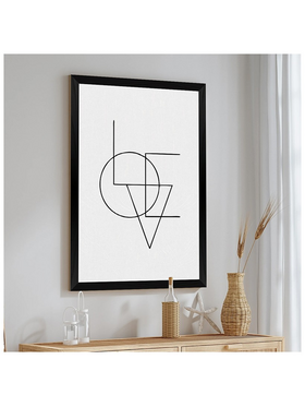 Πίνακας Felora Pakoworld με Ψηφιακή Εκτύπωση και Πλαίσιο 33x1.5x48εκ