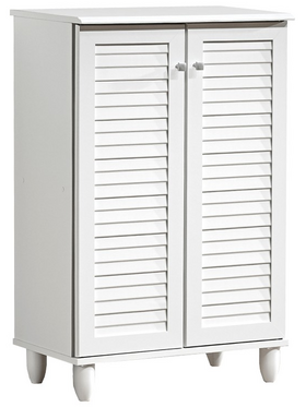 Παπουτσοθήκη-Ντουλάπι Santo Pakoworld 10 Ζεύγων σε Λευκή Απόχρωση 60x34.5x91.5εκ