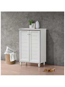 Παπουτσοθήκη-Ντουλάπι Santo Pakoworld 10 Ζεύγων σε Λευκή Απόχρωση 60x34.5x91.5εκ