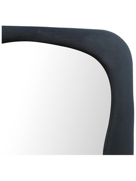 Καθρέπτης Lezour Pakoworld Βελούδο σε Μαύρη Απόχρωση 50x5x170εκ