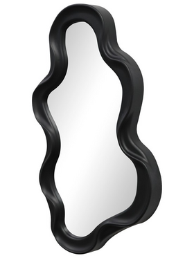 Καθρέπτης Liquid Pakoworld pp σε Μαύρη Απόχρωση 26x2.7x39εκ