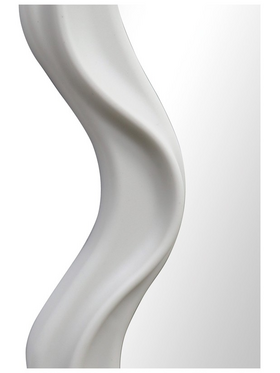 Καθρέπτης Liquid Pakoworld pp σε Λευκή Απόχρωση 26x2.7x39εκ