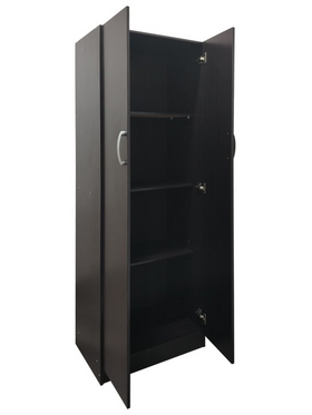 Ντουλάπα Δίφυλλη Lego Pakoworld σε Wenge Απόχρωση 60x42x180εκ