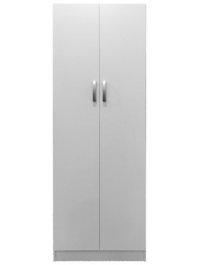 Ντουλάπα Δίφυλλη Lego Pakoworld σε Λευκή Απόχρωση 60x42x180εκ