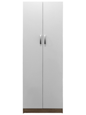 Ντουλάπα Δίφυλλη Lego Pakoworld σε Sonoma-Λευκή Απόχρωση 60x42x180εκ