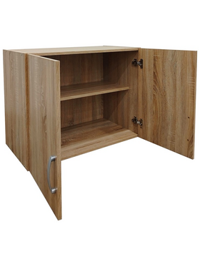 Πατάρι Ντουλάπας Δίφυλλο Lego Pakoworld σε Sonoma Απόχρωση 79x41.5x60εκ