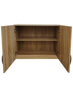 Πατάρι Ντουλάπας Δίφυλλο Lego Pakoworld σε Sonoma Απόχρωση 79x41.5x60εκ