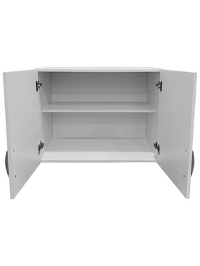 Πατάρι Ντουλάπας Δίφυλλο Lego Pakoworld σε Λευκή Απόχρωση 79x41.5x60εκ