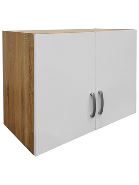 Πατάρι Ντουλάπας Δίφυλλο Lego Pakoworld σε Sonoma-Λευκή Απόχρωση 79x41.5x60εκ