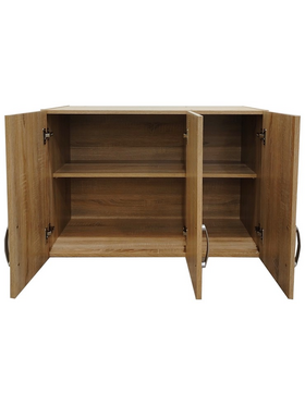 Πατάρι Ντουλάπας Τρίφυλλο Lego Pakoworld σε Sonoma Απόχρωση 90x41.5x60εκ