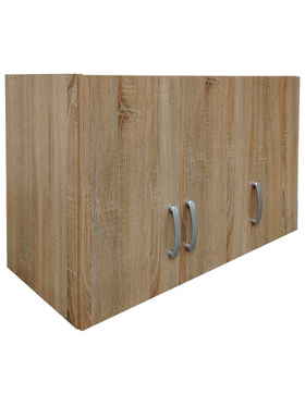 Πατάρι Ντουλάπας Τρίφυλλο Lego Pakoworld σε Sonoma Απόχρωση 90x41.5x60εκ