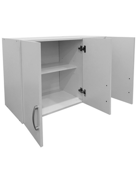 Πατάρι Ντουλάπας Τρίφυλλο Lego Pakoworld σε Λευκή Απόχρωση 90x41.5x60εκ