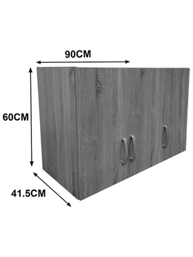 Πατάρι Ντουλάπας Τρίφυλλο Lego Pakoworld σε Λευκή Απόχρωση 90x41.5x60εκ