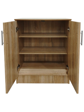 Παπουτσοθήκη-Ντουλάπι Souken Pakoworld 6 Ζευγών σε Sonoma Απόχρωση 60x40x80εκ