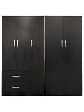 Ντουλάπα Πεντάφυλλη Lego ι Pakoworld Wenge 170x42x180εκ