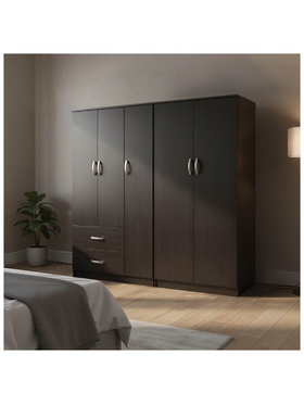 Ντουλάπα Πεντάφυλλη Lego ι Pakoworld Wenge 170x42x180εκ