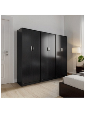 Ντουλάπα Εξάφυλλη Lego Pakoworld Wenge 240x42x180εκ