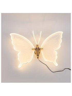 Πεταλουδα Φωτιζομενη 60cm, 12v Μετασχηματιστη, 120 Led/m, Θερμο Λευκο Led, Προεκταση Παροχης 3m, Ip44