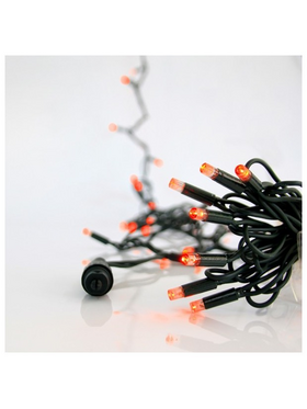 Σειρα 5 Σετ, 96 led 5mm, 24v, 2 Επεκτασεις εωσ 10 Σετ, Πρασινο Καουτσουκ Καλωδιο, Κοκκινο led ανα 10cm, Καλωδιο Προεκτασης 3m, Ιρ65 (Χωρις Μετασχηματιστη, Χωρις Προεκταση Παροχης)