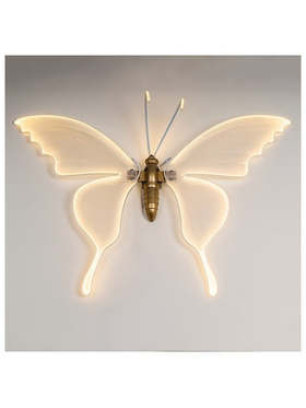 Πεταλουδα Φωτιζομενη 100cm, me Κινηση, 24v Μετασχηματιστη, 120 Led/m, Θερμο Λευκο, Προεκταση Παροχης 3m, Ip44