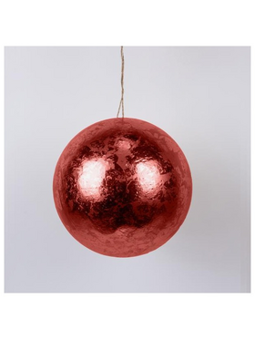 Μπαλα, Μεταλλικο Κοκκινο, 20cm