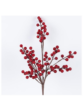 Κλαδι με Κοκκινα Berries, 46cm