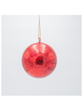 Μπαλα, Μεταλλικο Κοκκινο, 15cm