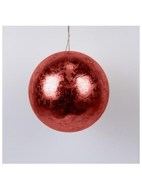 Μπαλα, Μεταλλικο Κοκκινο, 25cm