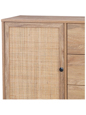 Μπουφές Oslo Pakoworld σε Sonoma Απόχρωση 85x39x79εκ