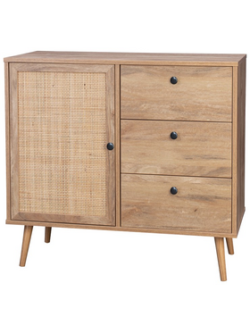 Μπουφές Oslo Pakoworld σε Sonoma Απόχρωση 85x39x79εκ