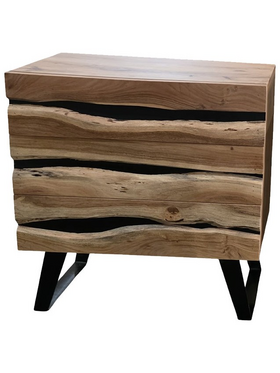 Σετ Κρεβατοκάμαρας Imena Pakoworld 4τεμ Μασίφ Ξύλο 160x200εκ