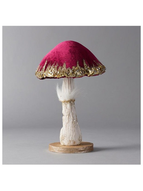 Βελουδινο Μανιταρι Κοκκινο, 16x16x23cm