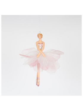 Μπαλαρινα με Οπαλ μωβ Φουστα, 17cm