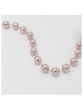 Αλυσιδα με ροζ Περλες, 20mm, 270cm