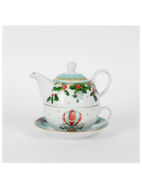 Σετ Τσαγιερα με Κουπα, με Αεροστατο