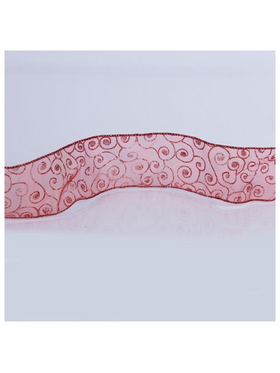 Κορδελα Κοκκινη, 5x2.7cm (Top 120)