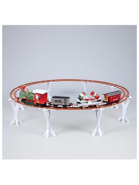 Τρενακι με Ραγες, με Μουσικη και Κινηση και Καπνο, Μπαταριας, 36 Tmx, Ραγες Φ87.5cm