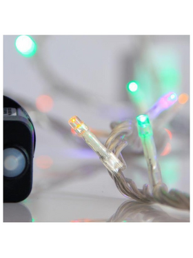 Βροχη, 144 led 3mm, 36v Μετασχηματιστη, 8 Προγραμματα & Μνημη, 4 Επεκτασεις ωσ 3 Σετ, Διαφανο pvc Καλωδιο, Πολυχρωμο Led, 300x60cm (5/7/5/7), Προεκταση Παροχης 3m, Ιρ44