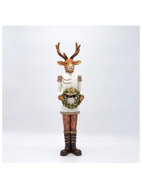 Ταρανδος Πολυρεζιν, με Στεφανι, 41.5cm