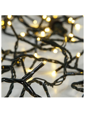 Διχτυ, 120 led 3mm, 31v, Επεκταση ωσ 3, με Μετασχηματιστη, Προεκταση Παροχης 300cm, Πρασινο Καλωδιο,θερμο Λευκο Led,40x300cm,ιρ44