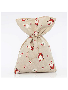 Σακος Μπεζ, με Αγιοβασιλιδες, 34x47cm