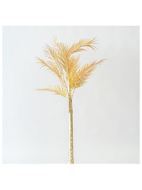 Χρυσο Δεντρο Φτερη 1,8m,  Μετασχηματιστης, 140 Θερμα Λευκα Mini Led, Προεκταση Παροχης 3m, Ip44